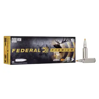 FEDERAL Munitions Federal  Premium Trophy Bonded Tip Cal.300wsm 180gr
