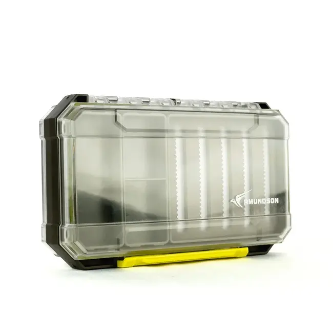 Amundson Double Waterproof Fly Box 7.4" x 4" x 1.6"