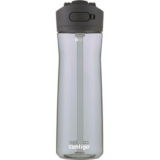 Contigo Contigo Clear 24oz Water Bottle with Sake and Straw