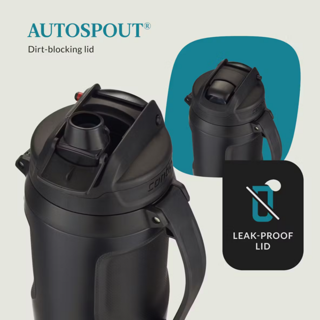 Cruche d'Eau Contigo Fit Autospout Étanche 64oz