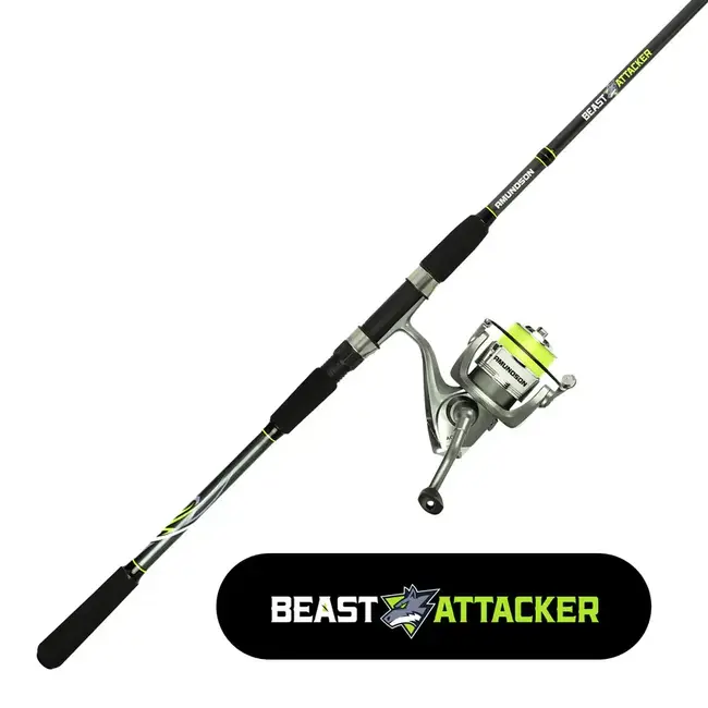 Amundson Beast Attacker 6' Medium Light Telescopic Spinning Combo