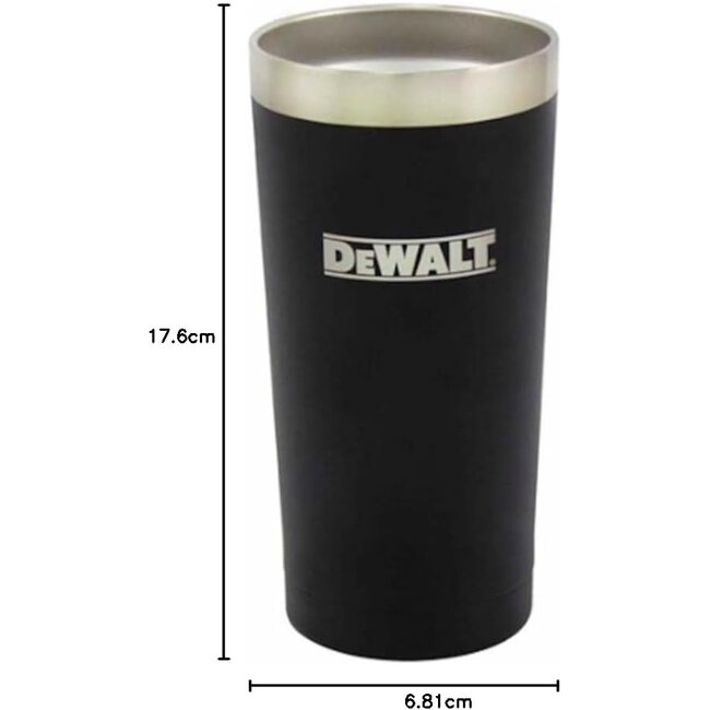 Verre Isolé DeWalt Tumbler 20oz Noir