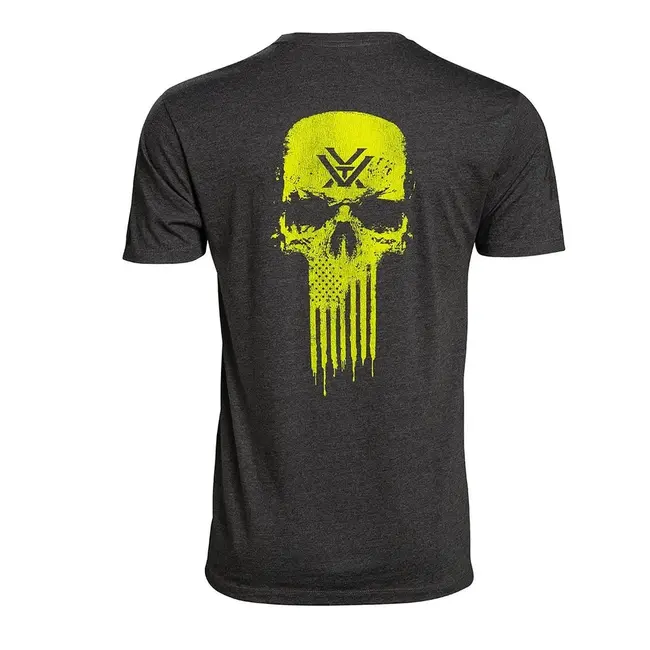 Vortex T-Shirt Charcoal Toxic Chiller