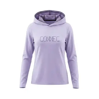 Connec Outdoors Chandail à Capuchon et Filet Connec Breeze II  Femme Heirloom Lilac