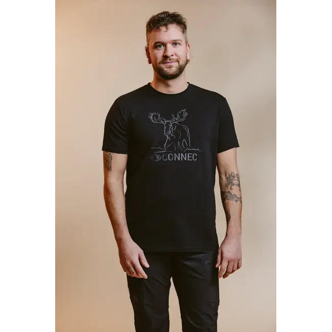 Chandail Manche Courte Connec Homme Trail Black