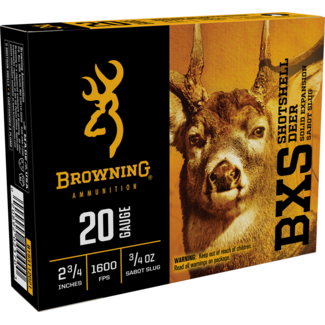 Browning Munitions Browning BXS Cal.20 2-3/4''  3/4oz  Slug