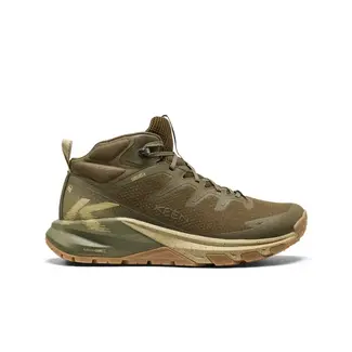 KEEN Keen Men's Targhee Apex Mid Wp Hiking Shoe Dark Olive / Khaki