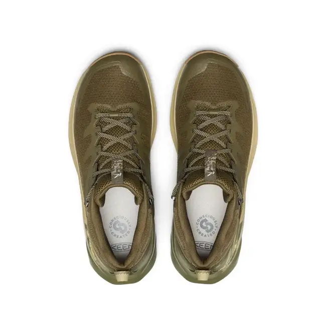 Keen Men's Targhee Apex Mid Wp Hiking Shoe Dark Olive / Khaki