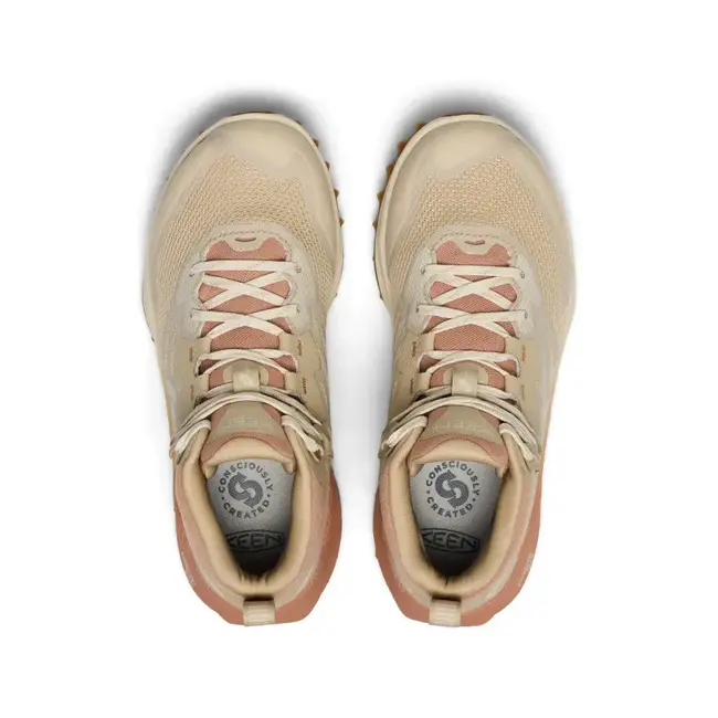 Keen Women's Zionic Nxt Mid Wp Safari/Cort Hiking Shoes