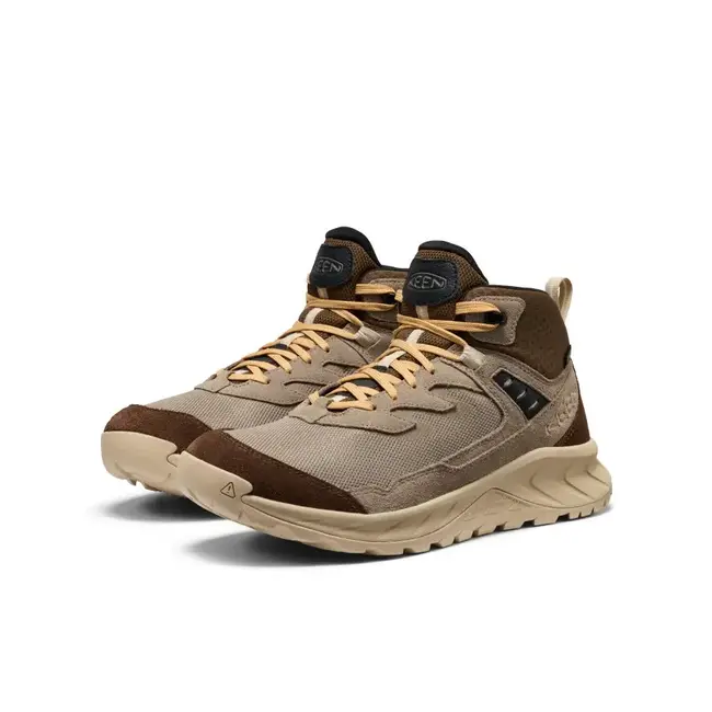 Keen Men's Hightrail Mid Wp Canteen Hiking Shoes / Oak Buff