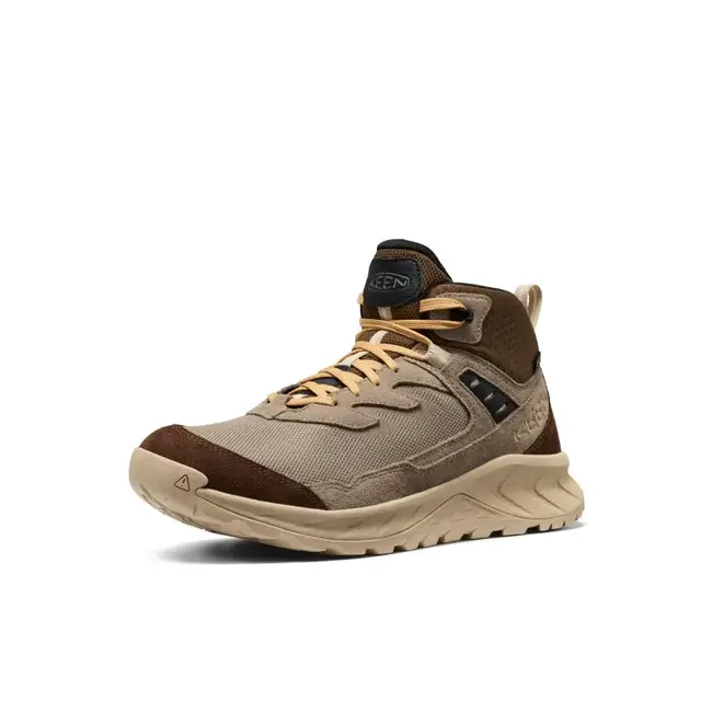 Chaussures de Randonnée Keen Homme Hightrail Mid Wp Canteen / Oak Buff