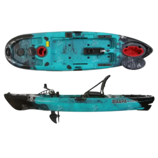 Waapa Teal / Black 10' Kayak