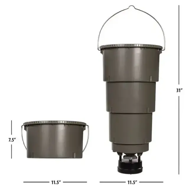 Moultrie 5-Gallon All-In-One Hanging Feeder With Digital Timer