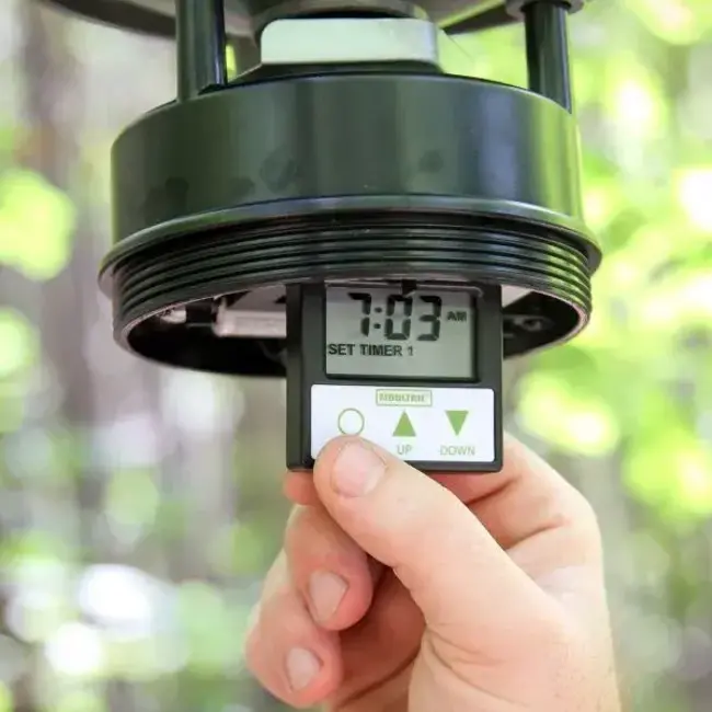 Moultrie 5-Gallon All-In-One Hanging Feeder With Digital Timer