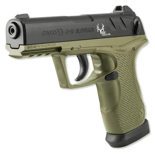 Pistolet À Air Comprimé Gamo C-15 Bone Collector Semi-Auto CO2 Cal. BB / .177