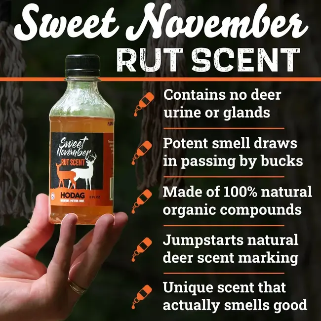 Bouteille Hodag Sweet November 4 oz Pour Grattages Naturels Et Simulés