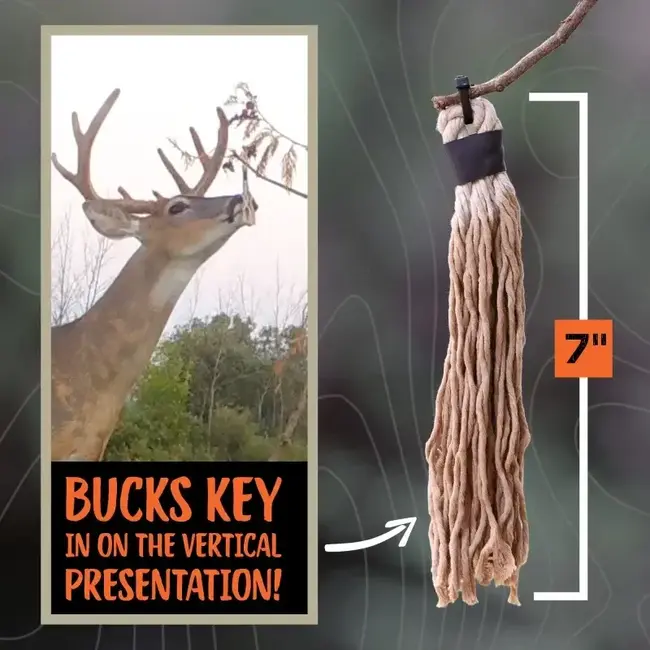 Hodag HempScent 7" Scrape Tassels 3-Pack