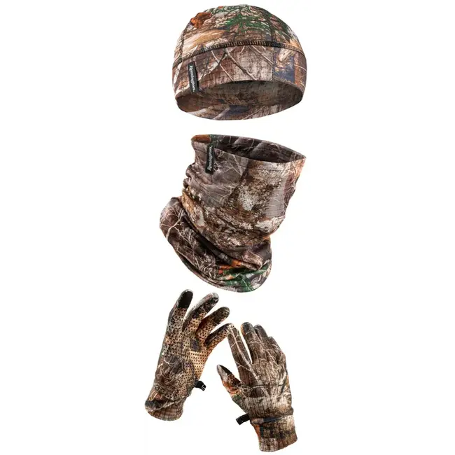 Ensemble De Chasse Léger Camo Remington Avec Tuque, Cache-Cou Et Mitaines L/XL