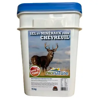 PRONATURE Sel et Minéraux Pronature Chevreuil Chaudière 15kg
