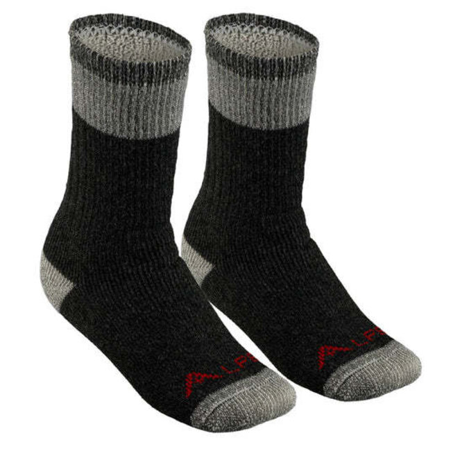 Bas Alper Chic-Chocs Noir/Gris Unisexe
