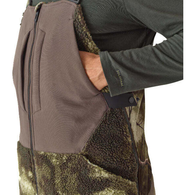 Salopette De Chasse Solognac Treestand WTT900 Camo Homme Isolée -20 °C
