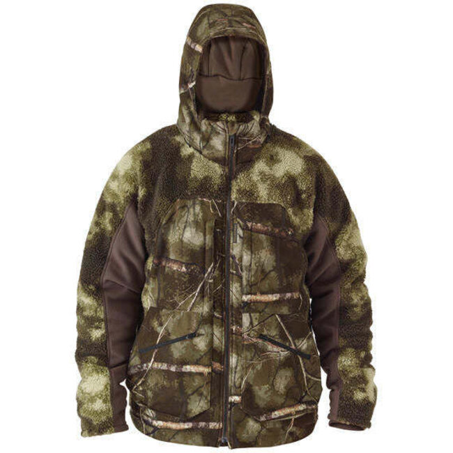Manteau De Chasse Solognac Treestand WTT900 Camo Homme Isolé -20 °C