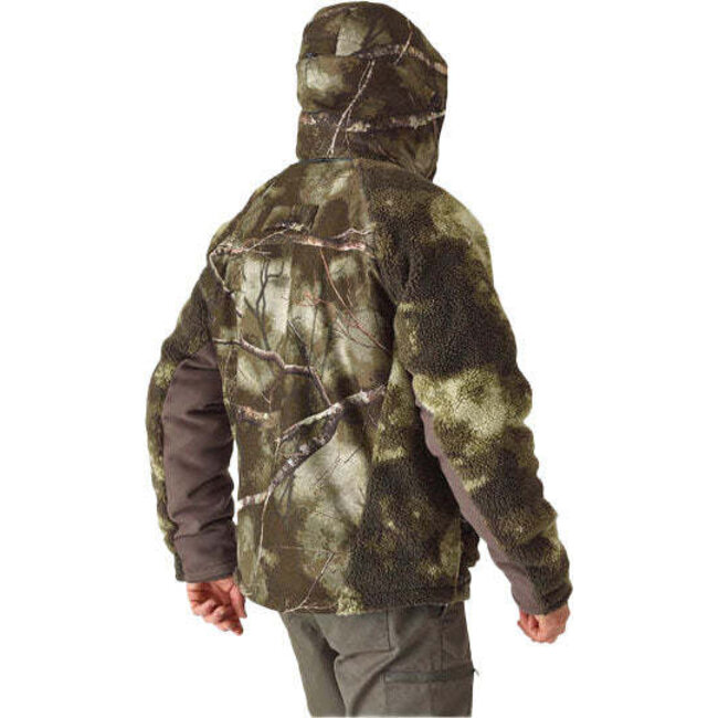 Manteau De Chasse Solognac Treestand WTT900 Camo Homme Isolé -20 °C