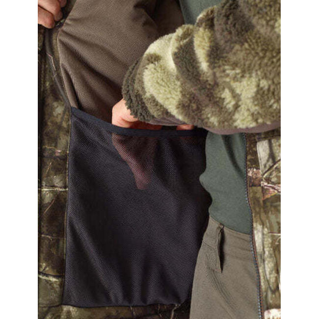 Manteau De Chasse Solognac Treestand WTT900 Camo Homme Isolé -20 °C