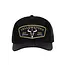 Casquette Ranch & Corral Yellowstone Black Ajustable Snapback YW37
