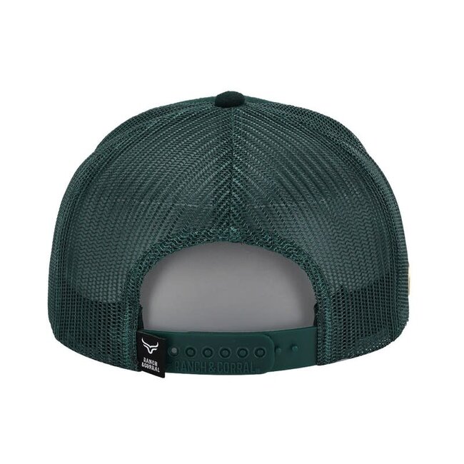 Casquette Ranch & Corral Classic 46 Ajustable Avec Logo Longhorn Brodé