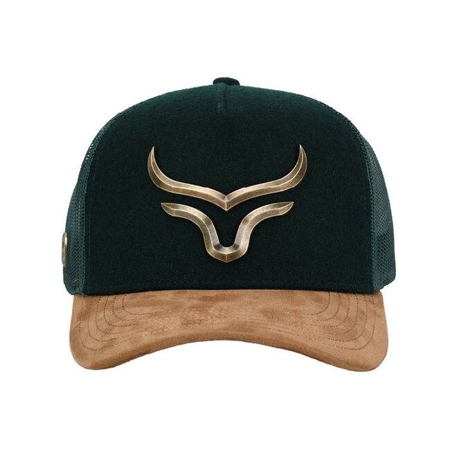 Casquette Ranch & Corral Classic 46 Ajustable Avec Logo Longhorn Brodé