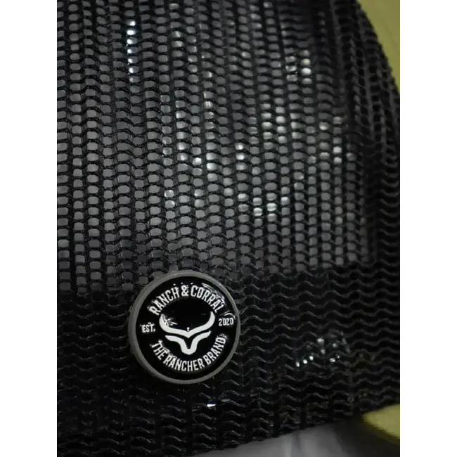 Casquette Ranch & Corral Pig Breeder Rancher Verte Ajustable Snapback