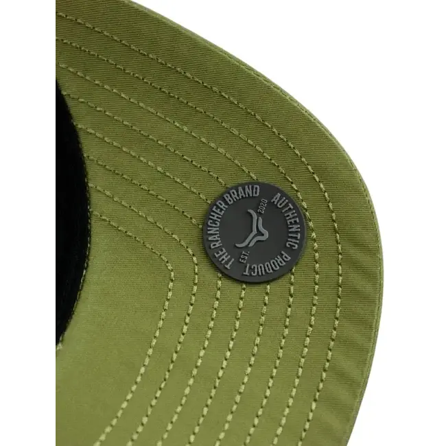 Casquette Ranch & Corral Pig Breeder Rancher Verte Ajustable Snapback