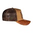 Casquette Ranch & Corral Classic 42 Brune Avec Filet Et Écusson Longhorn