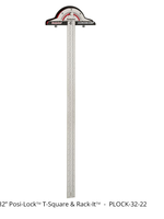 Woodpeckers Woodpeckers Posi-Lock  T-Square 32" with Rack-It - OneTIME Tool