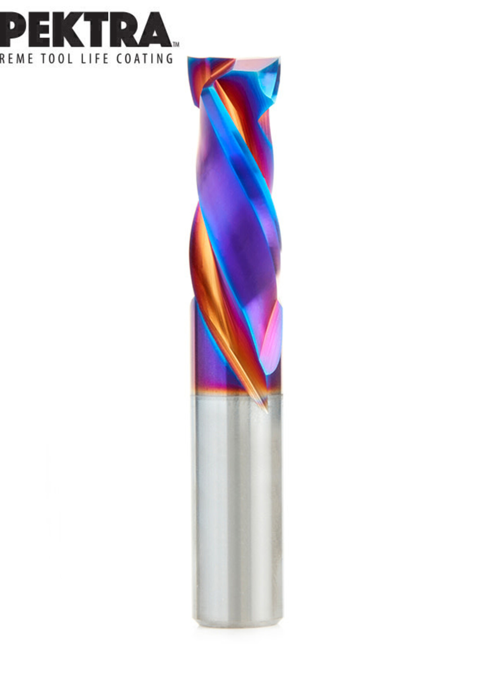 Amana Amana  Spektra™ Extreme Tool Life Coated Mortise Compression Spiral 1/2 Dia x 1-1/4 Inch x 1/2 Shank