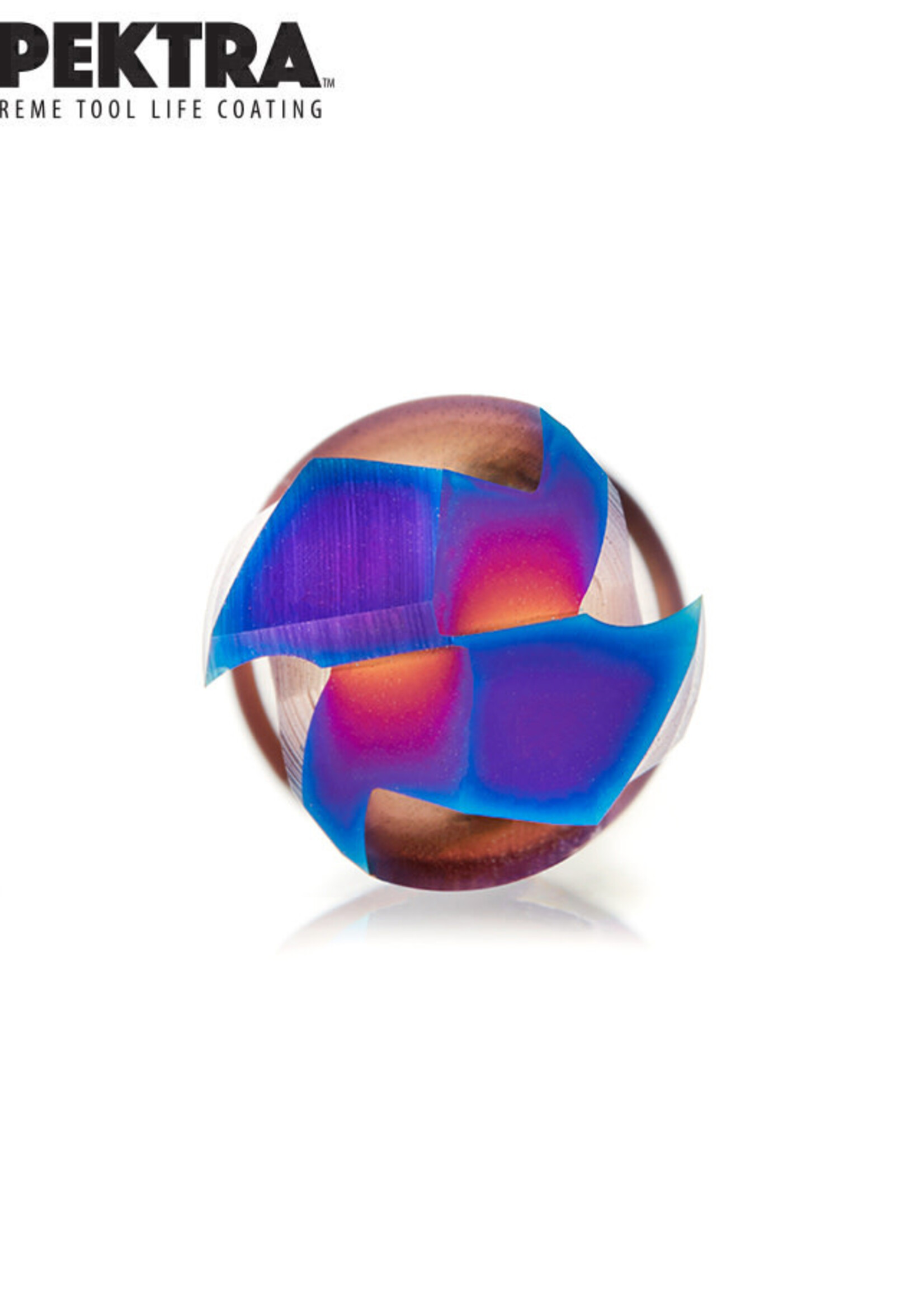 Amana Amana  Spektra™ Extreme Tool Life Coated Mortise Compression Spiral 1/2 Dia x 1-1/4 Inch x 1/2 Shank