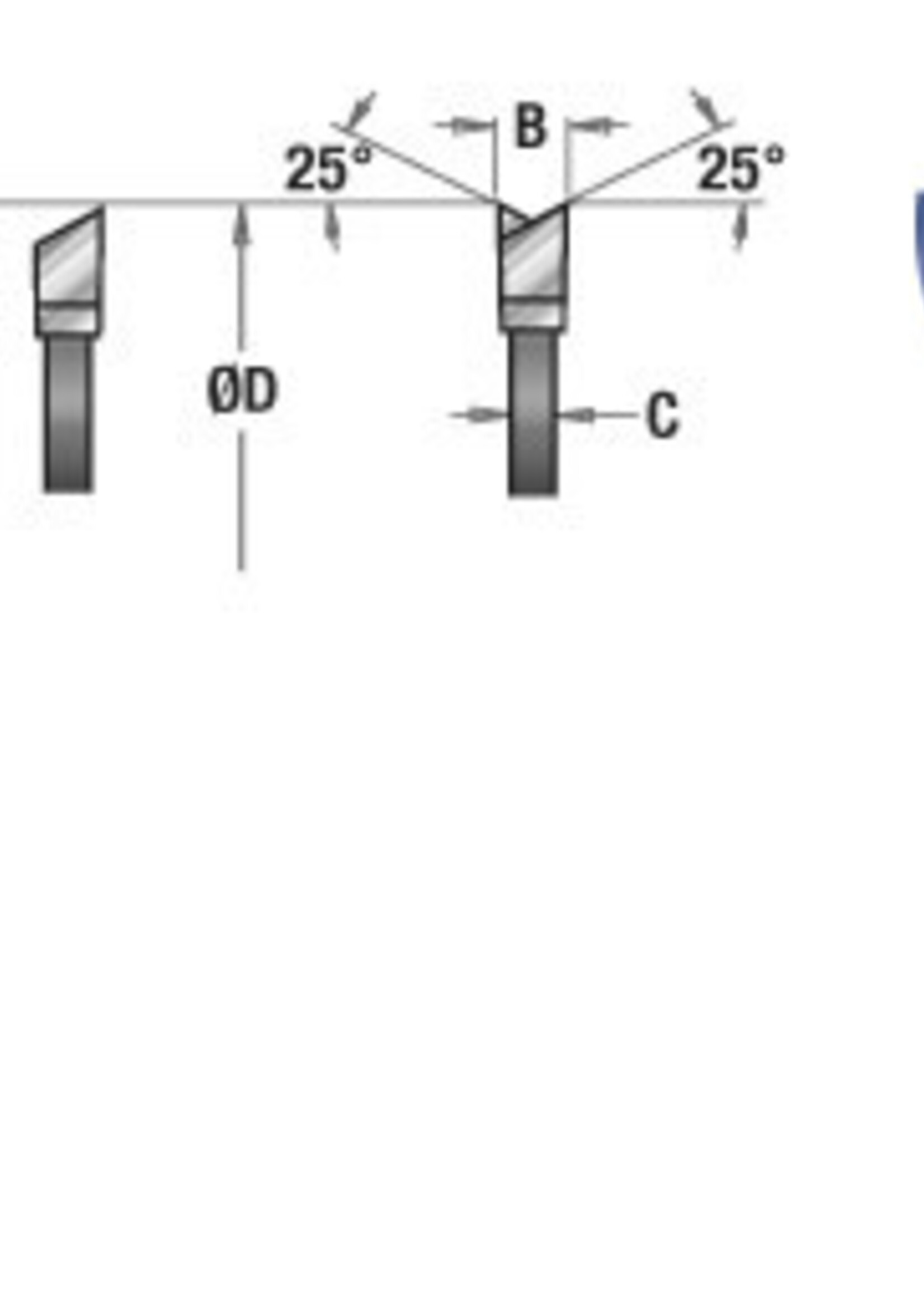 Amana Amana Prestige® Double-Face Melamine 10 Inch Dia x 80T