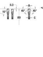 Amana Amana Prestige® Glue Line Ripping 10 inch Dia x 30T