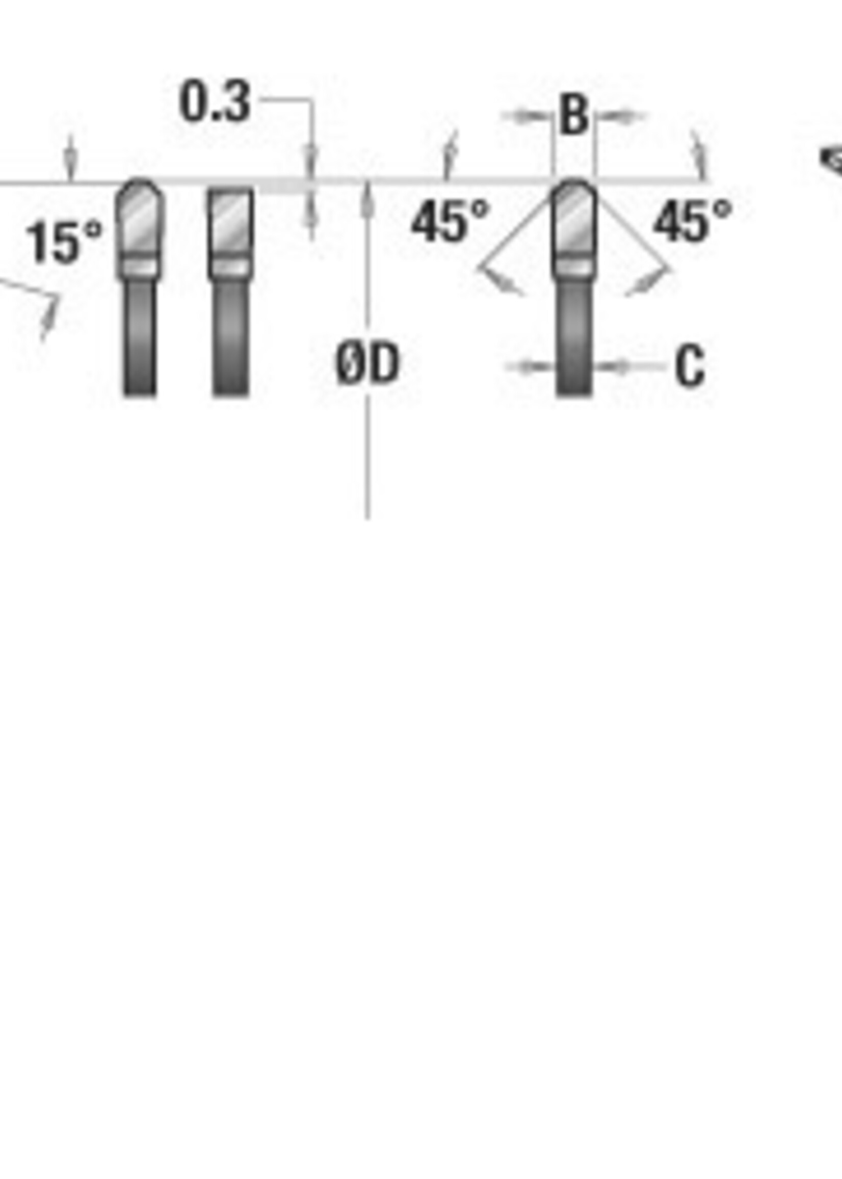 Amana Amana Prestige® Glue Line Ripping 10 inch Dia x 30T
