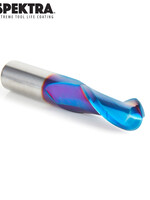 Amana Amana Spektra™ Extreme Tool Life Coated Up-Cut Ball Nose Spiral 1/2 Dia x 1-1/4 Inch x 1/2 Shank Router Bit