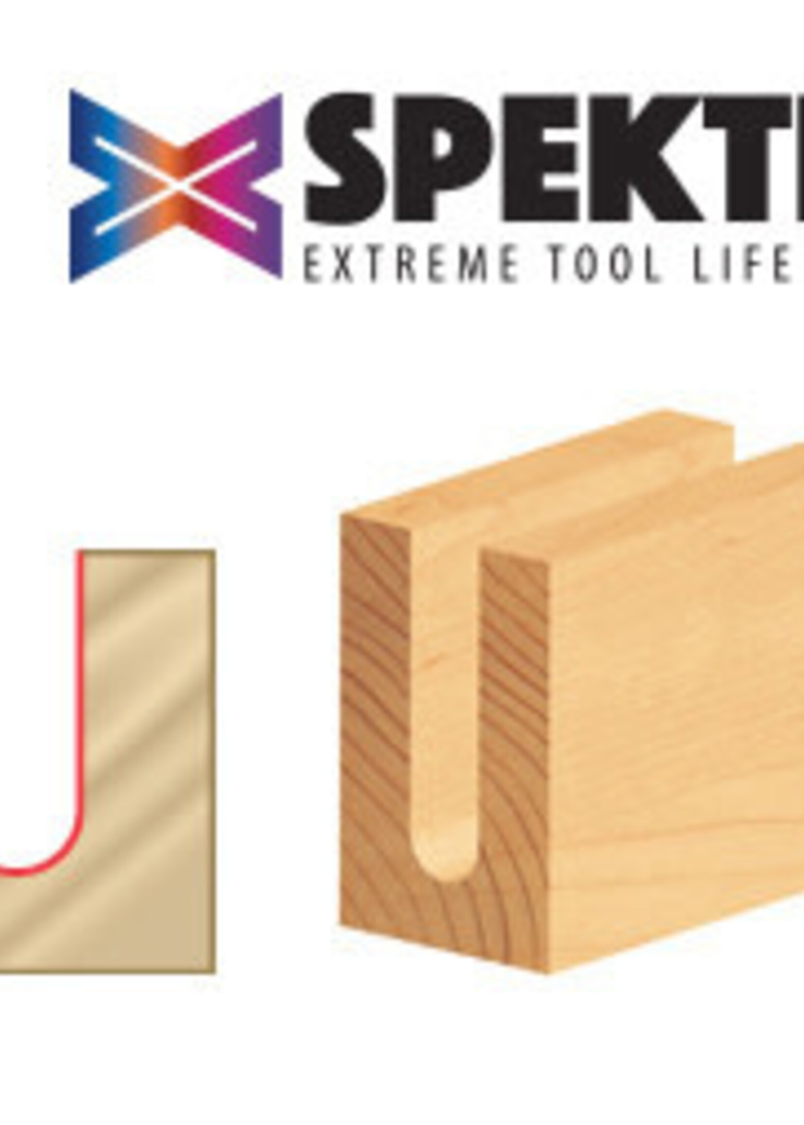 Amana Amana Spektra™ Extreme Tool Life Coated Up-Cut Ball Nose Spiral 1/2 Dia x 1-1/4 Inch x 1/2 Shank Router Bit