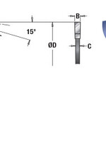 Amana Amana Prestige® Euro Rip 10 Inch Dia x 20T