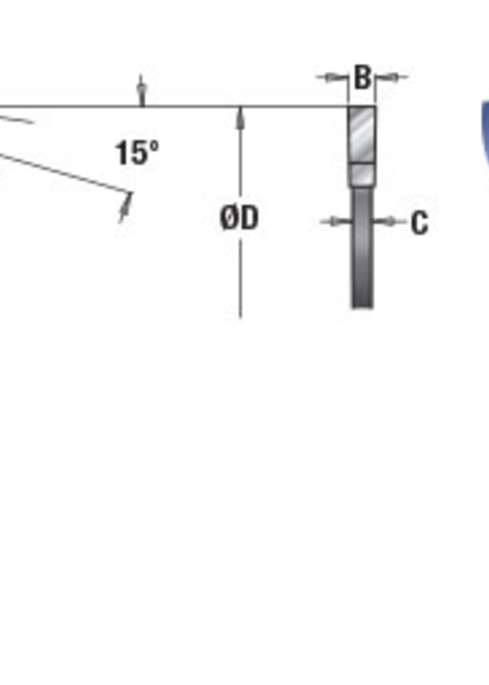 Amana Amana Prestige® Euro Rip 10 Inch Dia x 20T