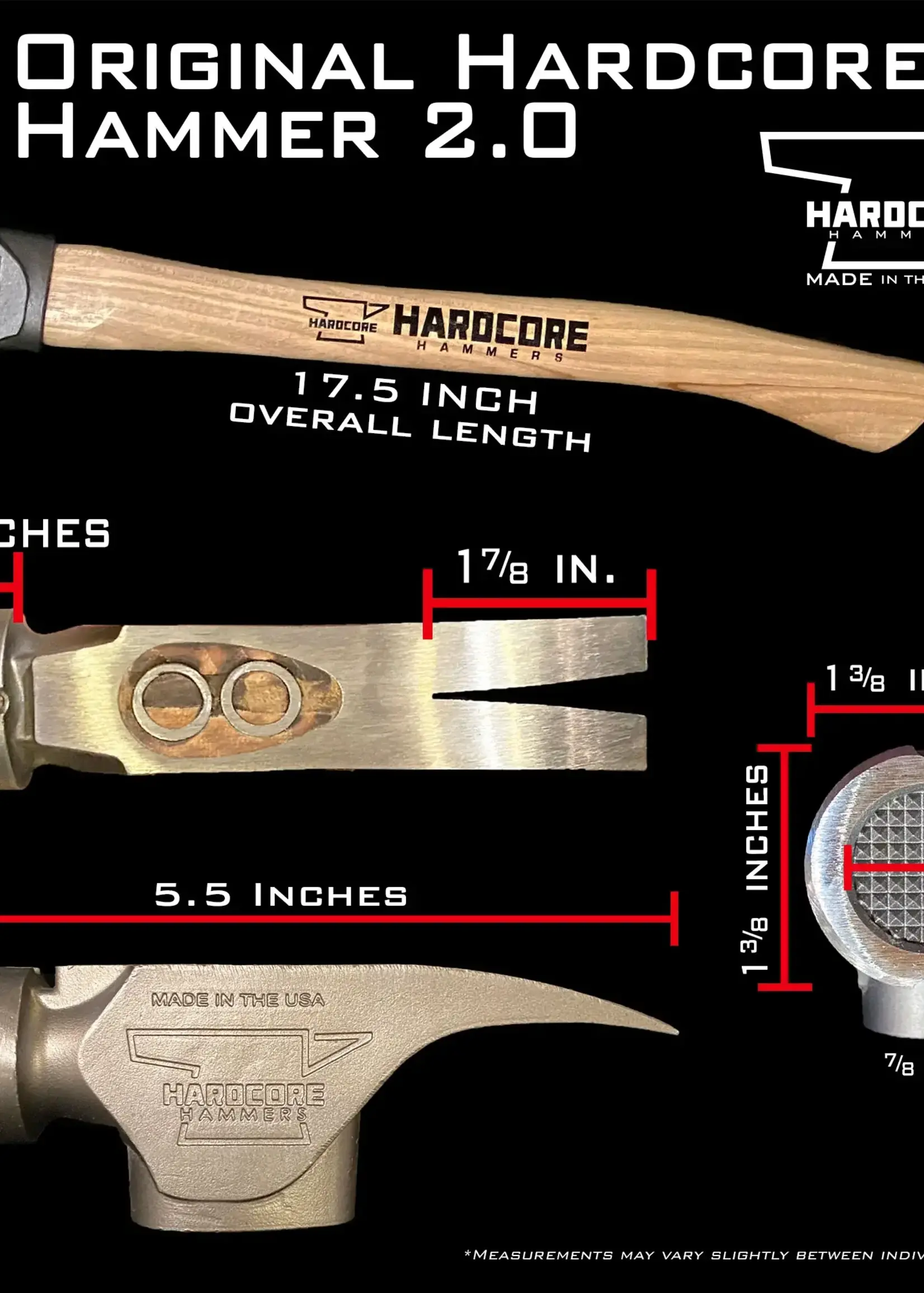 Hardcore Hammers Hardcore Hammers 2.0 FNC - Midnightmare Blue