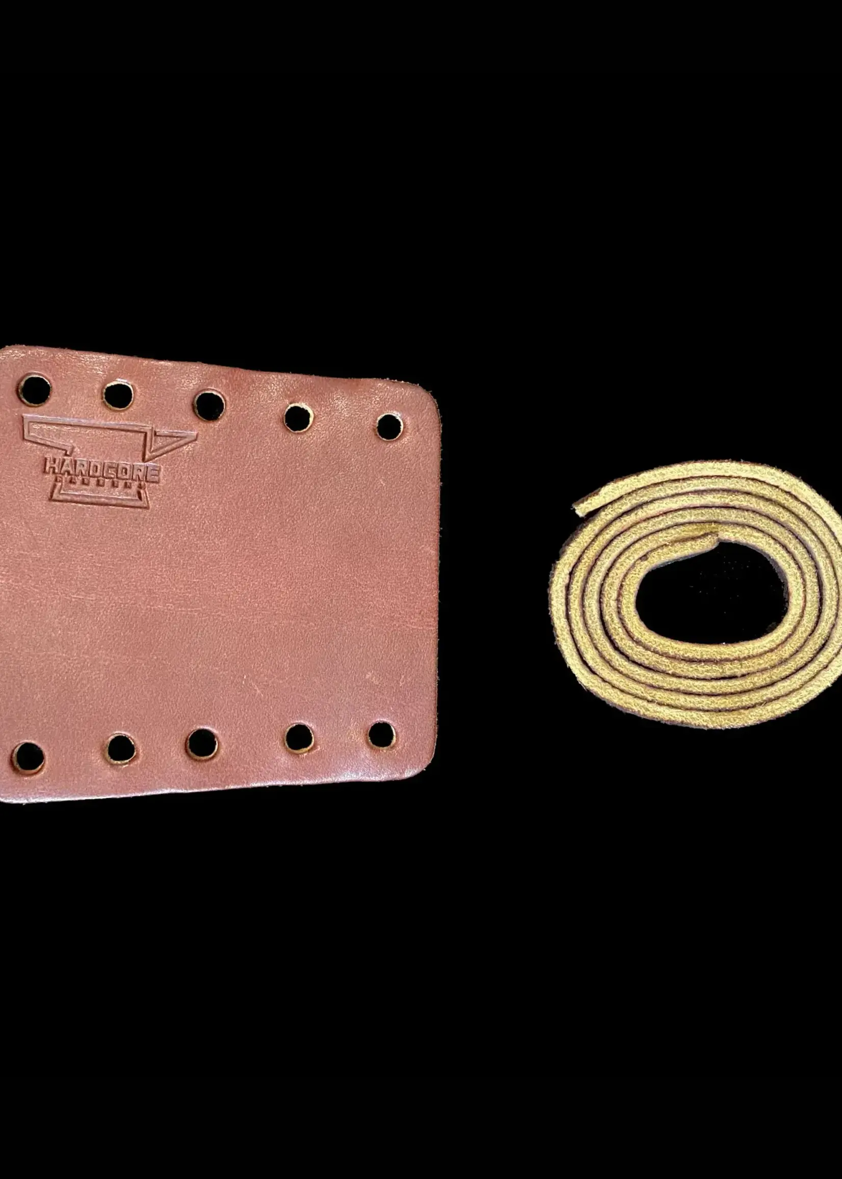 Hardcore Hammers Hardcore Hammers Hammer/Hatchet Leather Collar - Russet Brown