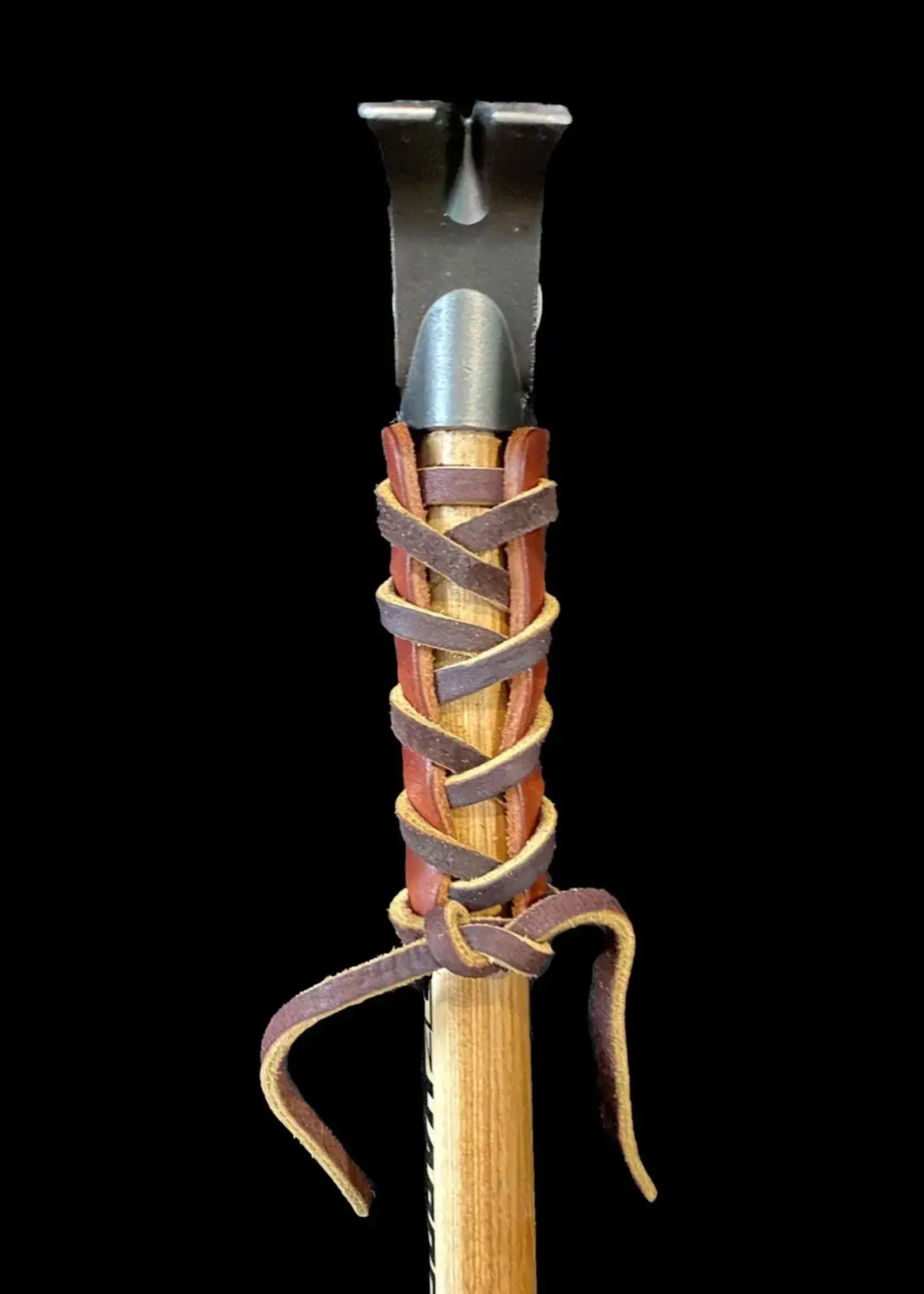 Hardcore Hammers Hardcore Hammers Hammer/Hatchet Leather Collar - Russet Brown