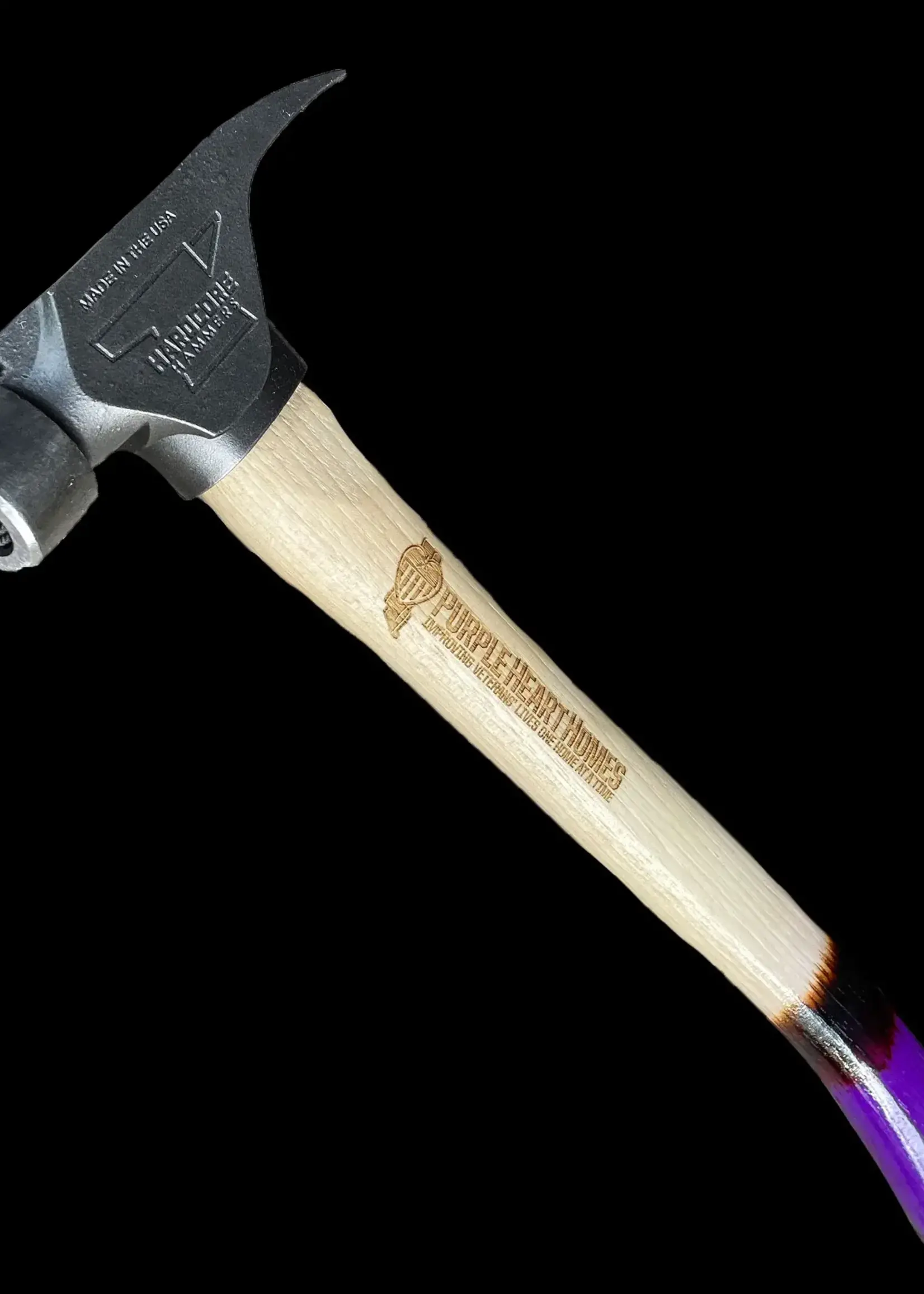 Hardcore Hammers Hardcore Hammers Purple Heart Homes Hammer - Waffled