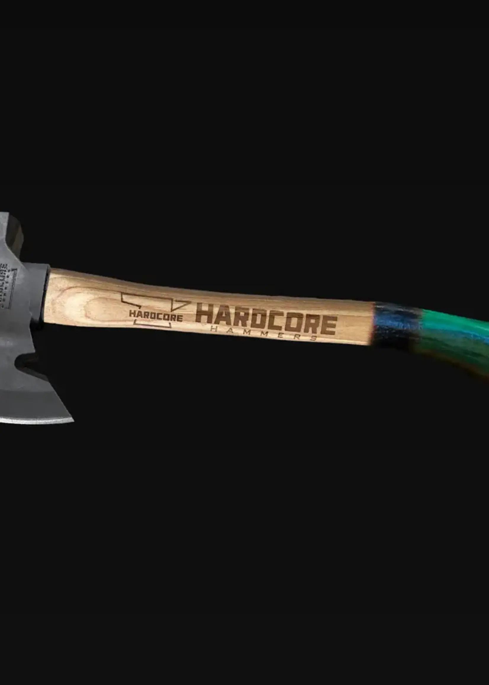 Hardcore Hammers Hardcore Hammers Survivalist Hatchet with FNC - Envy Green