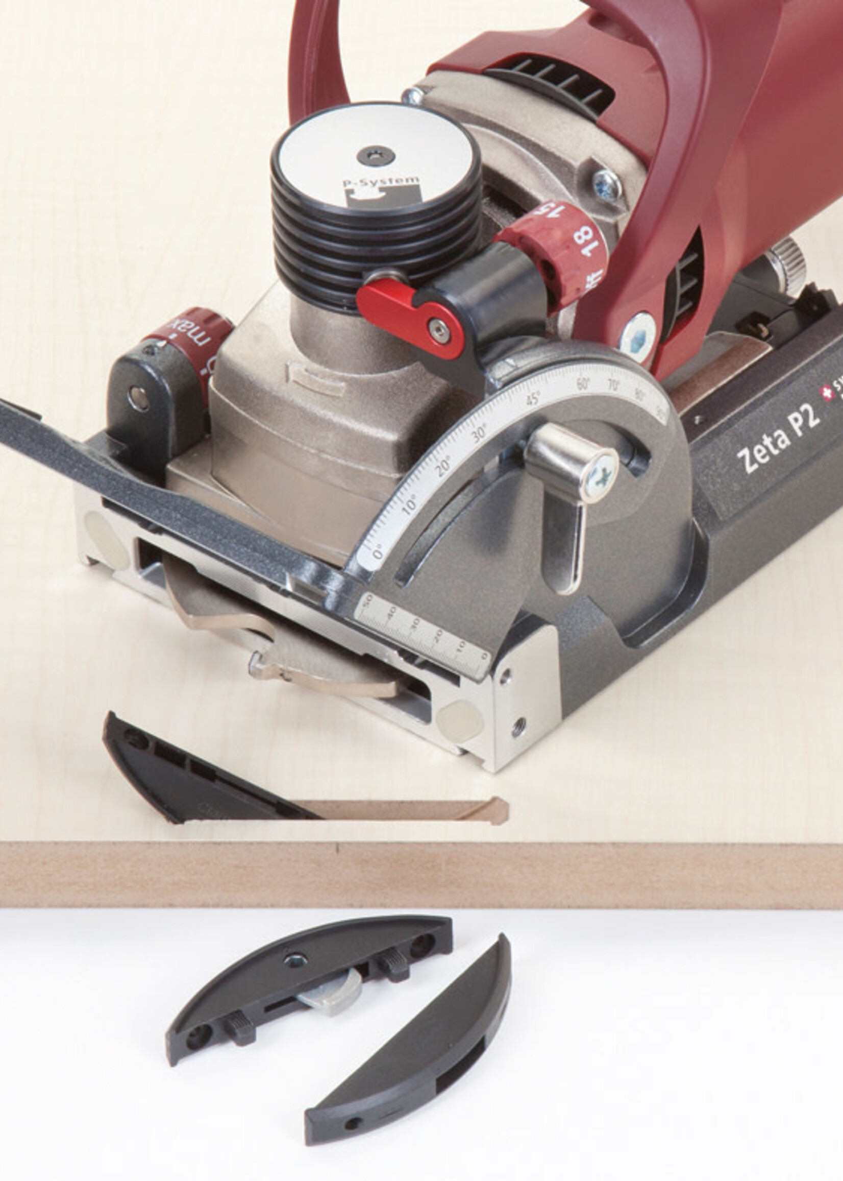 Lamello Lamello Zeta P2 with Carbide Cutter and Drill Jig